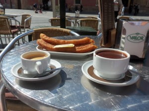 Murcia Churros con Chocolate