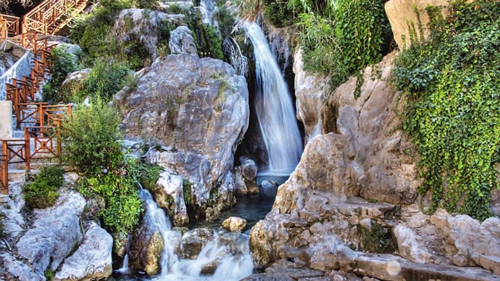 Guadalest Algar waterfalls
